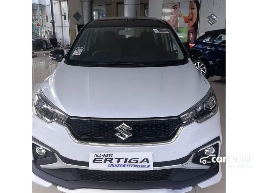 Jual Mobil Suzuki Ertiga 2024 Hybrid Cruise 1.5 di Banten Manual MPV Putih Rp 180.600.000