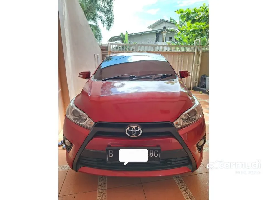Jual Mobil Toyota Yaris 2015 G 1.5 di Jawa Barat Automatic Hatchback Merah Rp 140.000.000