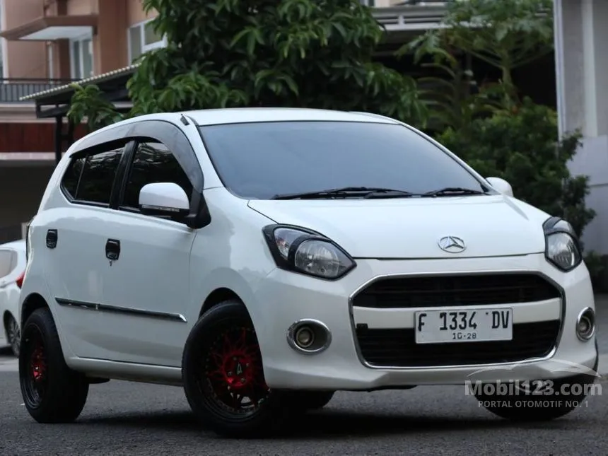 Jual Mobil Daihatsu Ayla 2013 X 1.0 di DKI Jakarta Automatic Hatchback Putih Rp 80.000.000