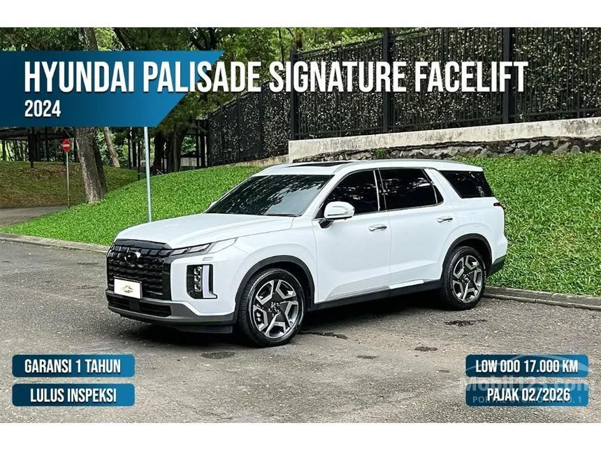 Jual Mobil Hyundai Palisade 2023 Signature 2WD 2.2 di Banten Automatic SUV Putih Rp 799.000.000