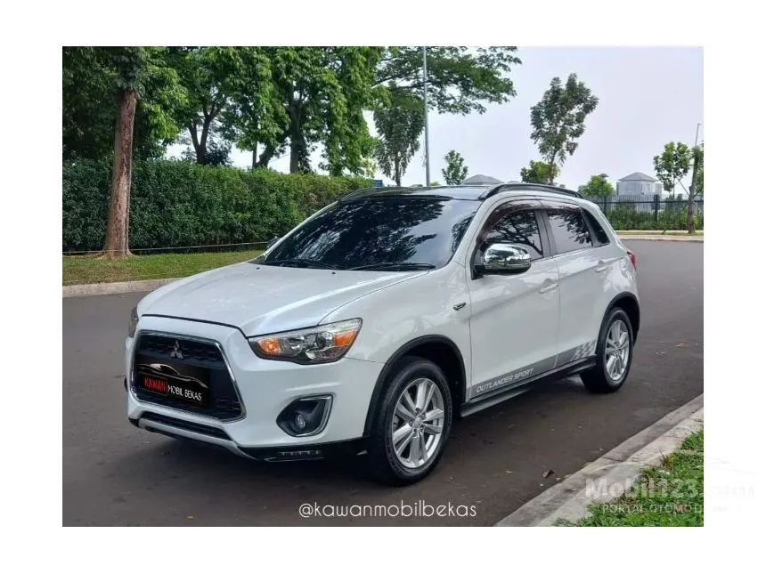 Jual Mobil Mitsubishi Outlander Sport 2017 PX 2.0 di Banten Automatic SUV Putih Rp 180.000.000