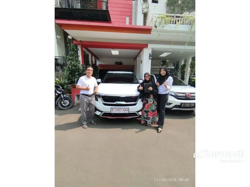 Jual Mobil KIA Seltos 2024 GT Line 1.4 di Jawa Barat Automatic Wagon Putih Rp 386.500.000