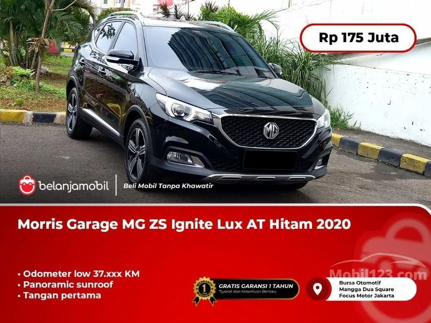 Jual Mobil MG ZS 2020 Ignite 1.5 di DKI Jakarta Automatic SUV Hitam Rp 175.000.000