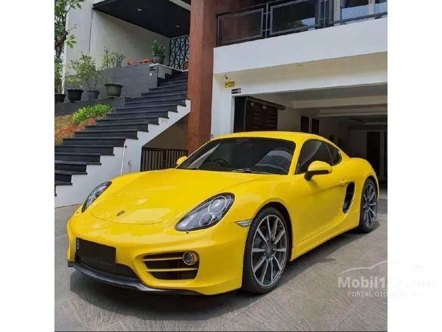 Jual Mobil Porsche Cayman 2013 2.7 di DKI Jakarta Automatic Coupe Kuning Rp 1.250.000.000