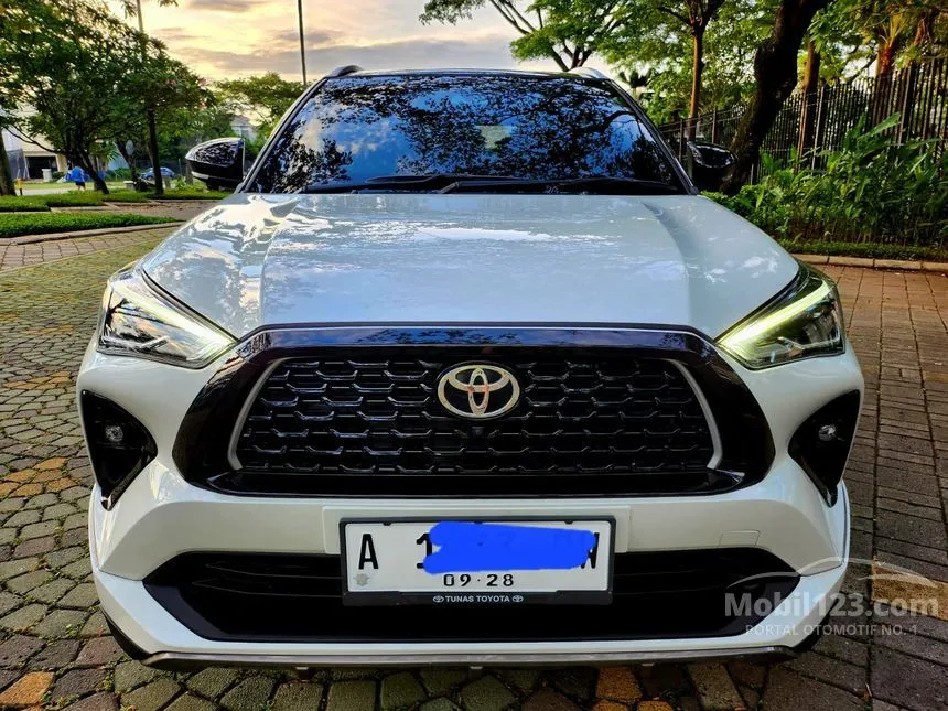 Jual Mobil Toyota Yaris Cross 2023 S HEV GR Parts Aero Package 1.5 di Banten Automatic Wagon Putih Rp 369.000.000