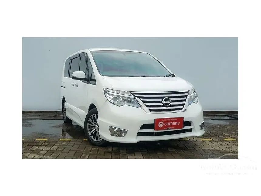 Jual Mobil Nissan Serena 2017 Highway Star 2.0 di Banten Automatic MPV Putih Rp 217.000.000