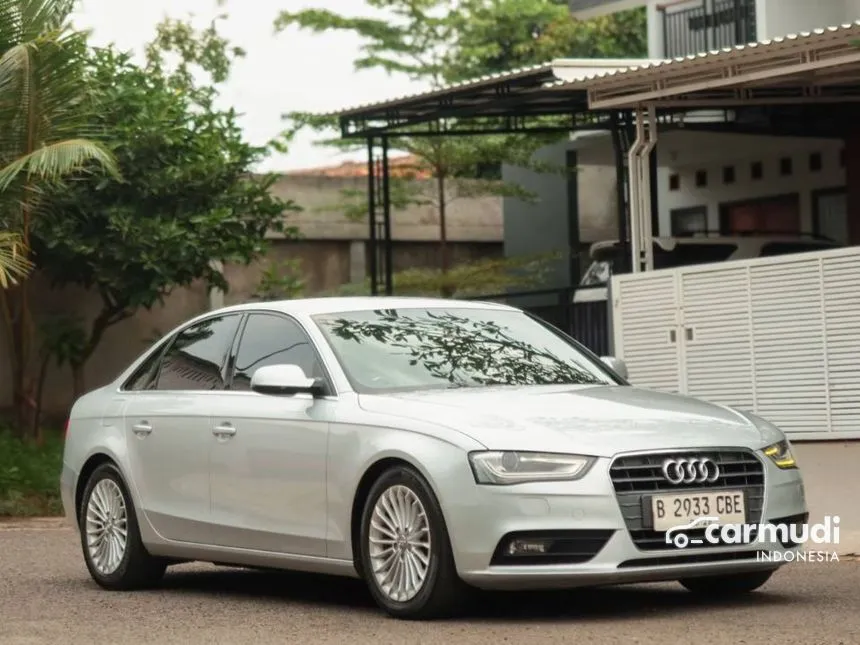 Jual Mobil Audi A4 2013 1.8 TFSI PI 1.8 di Banten Automatic Sedan Silver Rp 165.000.000