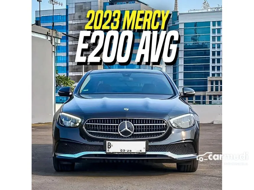 2023 Mercedes-Benz E200 Avantgarde Sedan