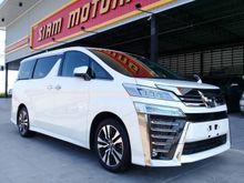 2019 Toyota Vellfire 2.5 (ปี 15-18) Z G EDITION Van AT