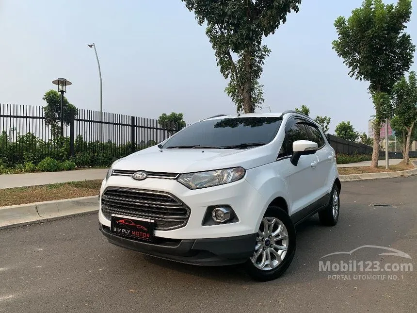 Jual Mobil Ford EcoSport 2014 Titanium 1.5 di Banten Automatic SUV Putih Rp 117.000.000