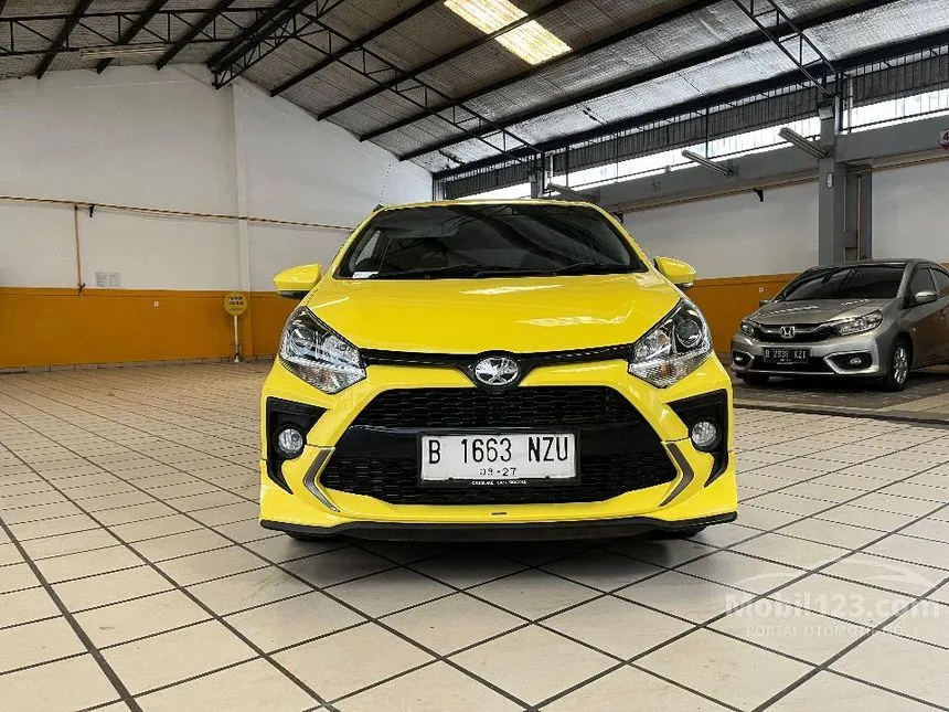 Jual Mobil Toyota Agya 2022 GR Sport 1.2 di DKI Jakarta Automatic Hatchback Kuning Rp 150.000.000
