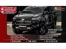 2025 Toyota Hilux 2.4 V Double Cab 4X4 Pickup KM 12.000 Toyota Hilux V 4x4 AT Facelift NIK 2025 Full Spec Electric Seat Black On Black Tgn 1 Dr Br