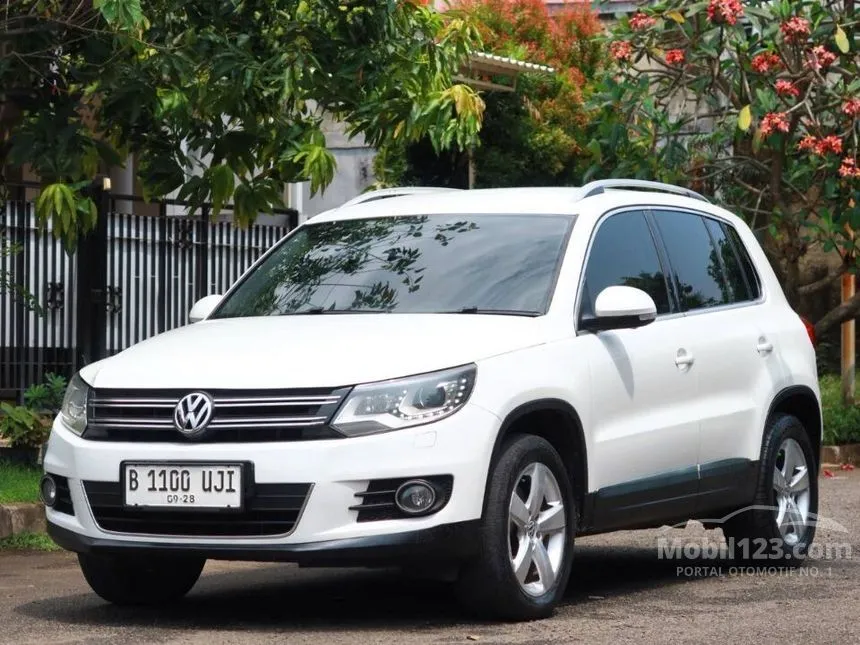 Jual Mobil Volkswagen Tiguan 2013 TSI 1.4 di DKI Jakarta Automatic SUV Putih Rp 130.000.000