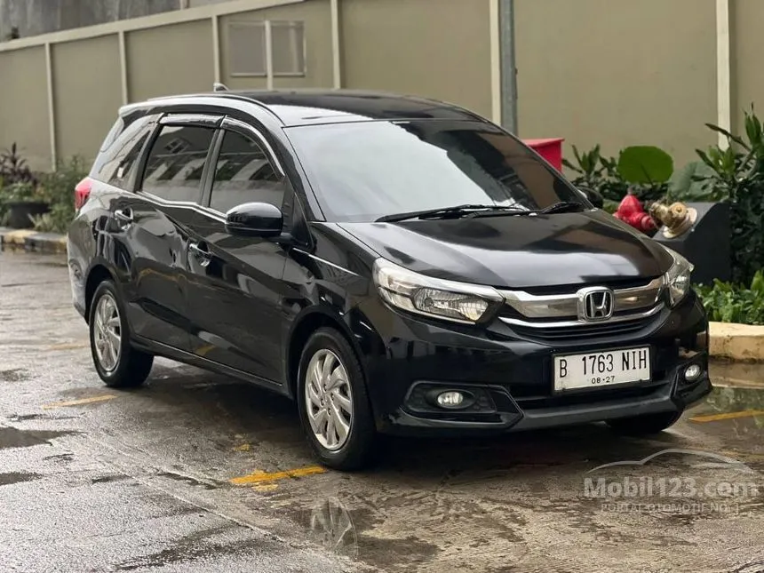 Jual Mobil Honda Mobilio 2017 E 1.5 di Banten Automatic MPV Hitam Rp 140.000.000