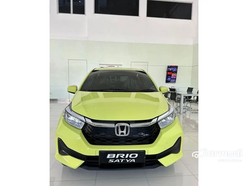 Jual Mobil Honda Brio 2025 E Satya 1.2 di Jawa Barat Automatic Hatchback Kuning Rp 202.500.000