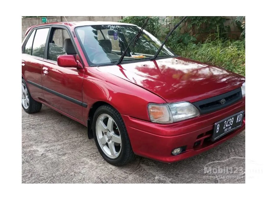 Jual Mobil Toyota Starlet 1995 1.3 di Banten Manual Hatchback Merah Rp 52.000.000