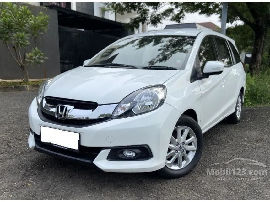 Jual Mobil Honda Mobilio 2014 E 1.5 di DKI Jakarta Manual MPV Putih Rp 109.000.000