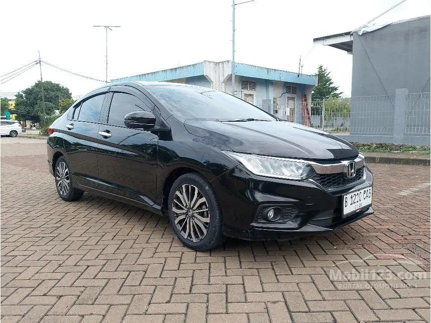 Jual Mobil Honda City 2017 E 1.5 di Banten Automatic Sedan Hitam Rp 168.000.000