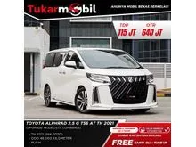 2020 Toyota Alphard 2.5 G MPV