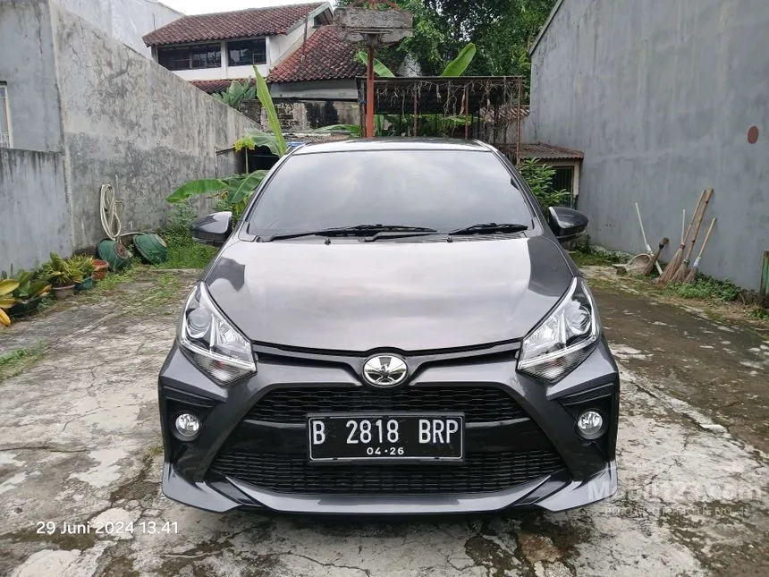 Jual Mobil Toyota Agya 2021 G 1.2 di DKI Jakarta Automatic Hatchback Abu