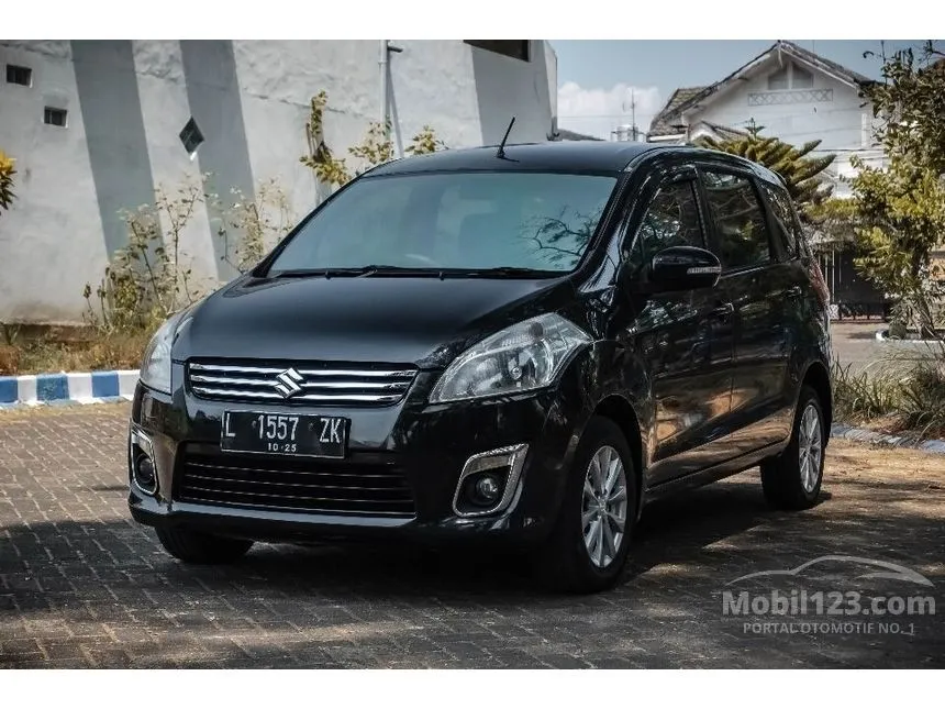 Jual Mobil Suzuki Ertiga 2014 GL 1.4 di Jawa Timur Automatic MPV Hitam Rp 132.500.000