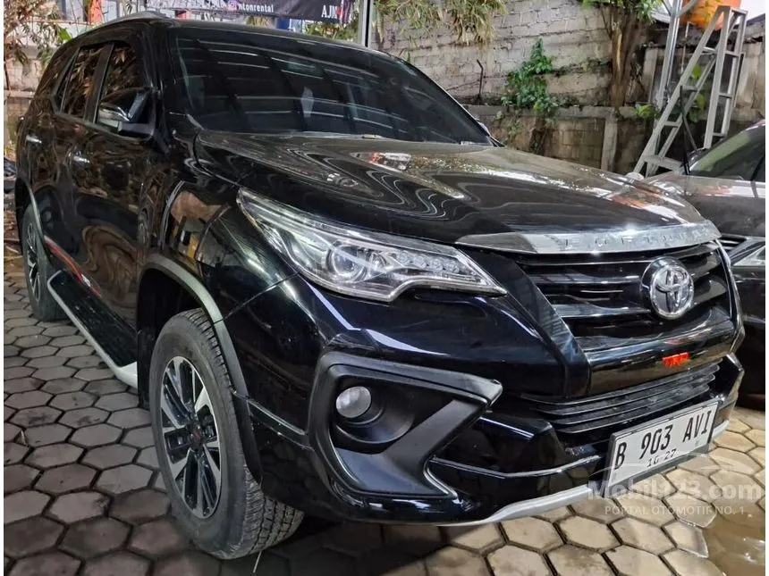 Jual Mobil Toyota Fortuner 2017 TRD 2.4 di DKI Jakarta Automatic SUV Hitam Rp 359.000.000