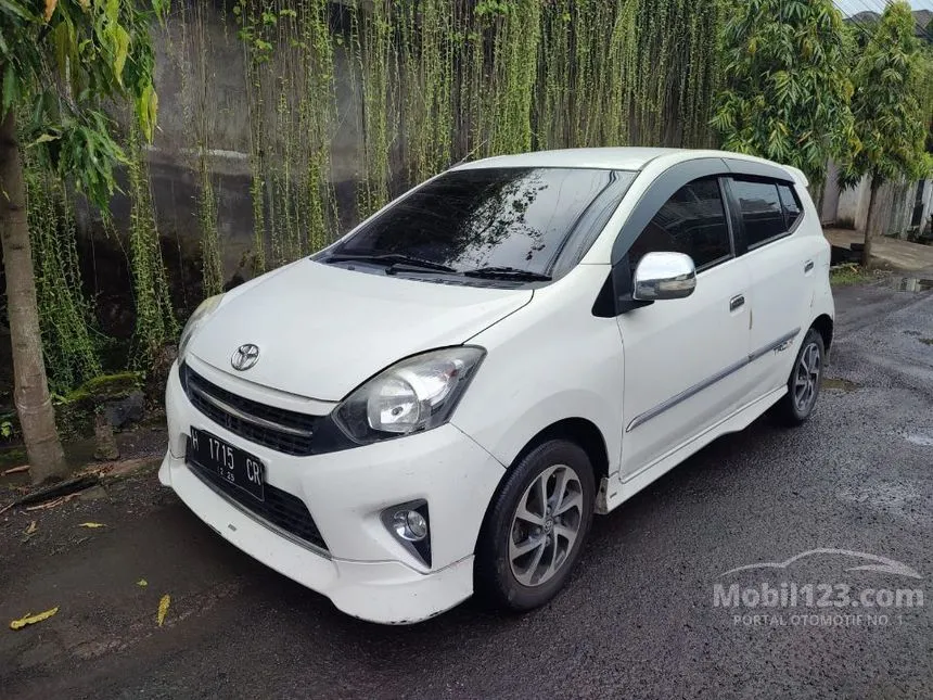 Jual Mobil Toyota Agya 2015 TRD S 1.0 di Jawa Tengah Automatic Hatchback Putih Rp 105.000.000