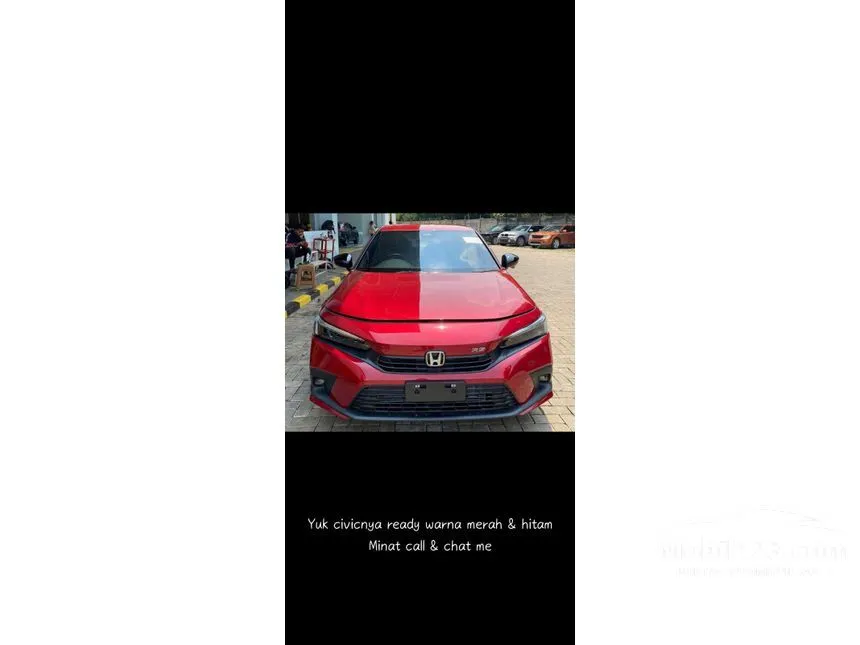 Jual Mobil Honda Civic 2024 RS 1.5 di DKI Jakarta Automatic Sedan Merah Rp 587.000.000