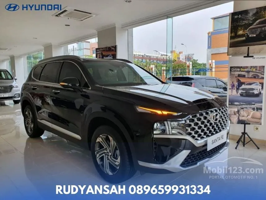 Jual Mobil Hyundai Santa Fe 2024 Prime 2.5 di Banten Automatic SUV Hitam Rp 520.000.000