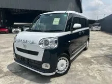2023 Daihatsu Move Canbus 0.7 Stripes G Micro Car RECON UNREG**POWER DOOR REVERSE CAN 4 SEATER READY STOCK**5 YEARS WARRANTY FREE PETROL FREE SERVICES