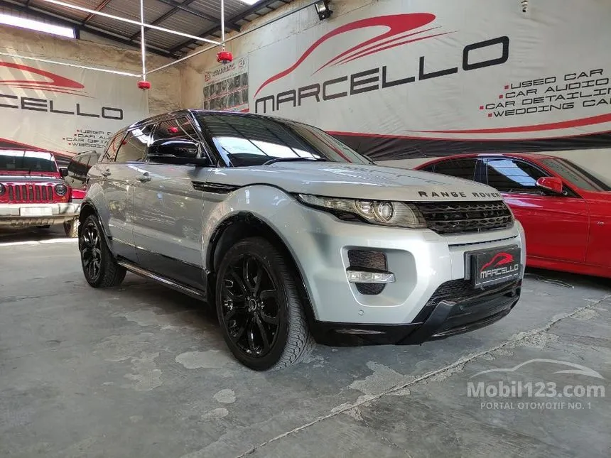 Jual Mobil Land Rover Range Rover Evoque 2012 Dynamic Luxury Si4 2.0 di Jawa Timur Automatic SUV Silver Rp 385.000.000