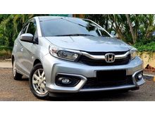 2020 Honda Brio 1.2 Satya E Hatchback CVT AT Silver Metalik - LOW KM 1RIBUAN SUPER ANTIK - GRESS BANGET LIKE NEW