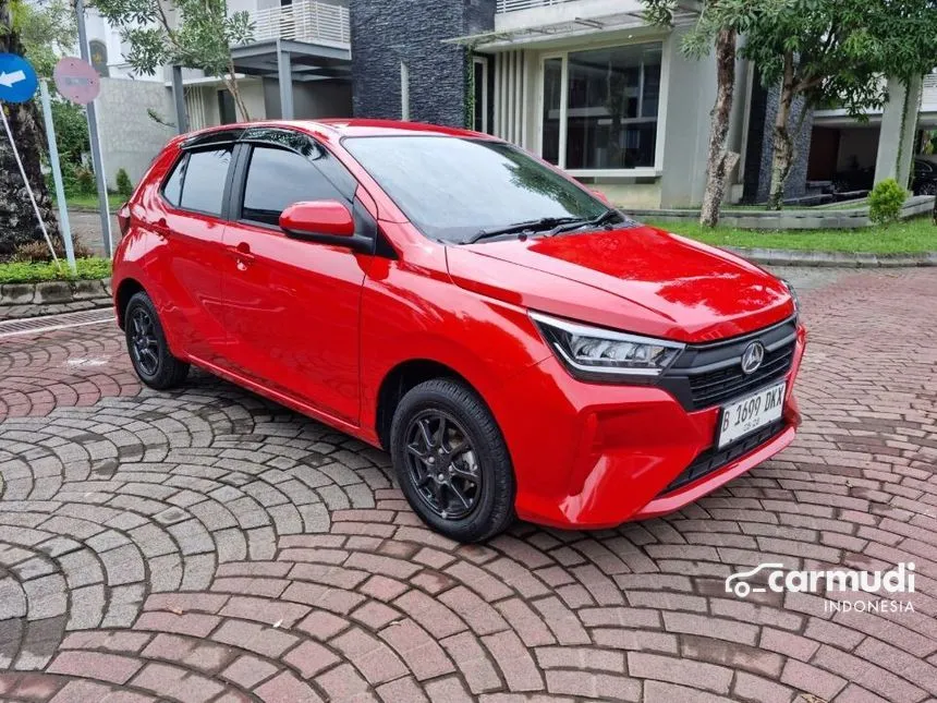 Jual Mobil Daihatsu Ayla 2023 R 1.2 di Yogyakarta Automatic Hatchback Merah Rp 158.000.000