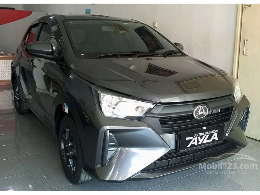 Jual Mobil Daihatsu Ayla 2024 X 1.0 di Banten Automatic Hatchback Abu