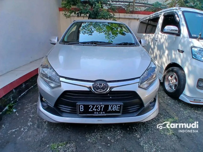 Jual Mobil Toyota Agya 2019 TRD 1.2 di Jawa Barat Automatic Hatchback Silver Rp 119.000.000