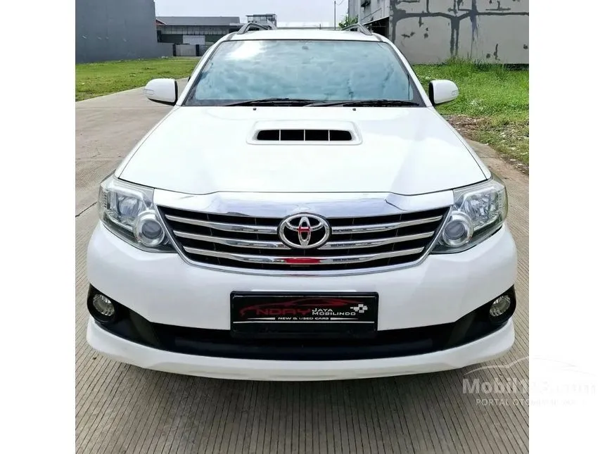Jual Mobil Toyota Fortuner 2013 G 2.5 di DKI Jakarta Automatic SUV Putih Rp 245.000.000