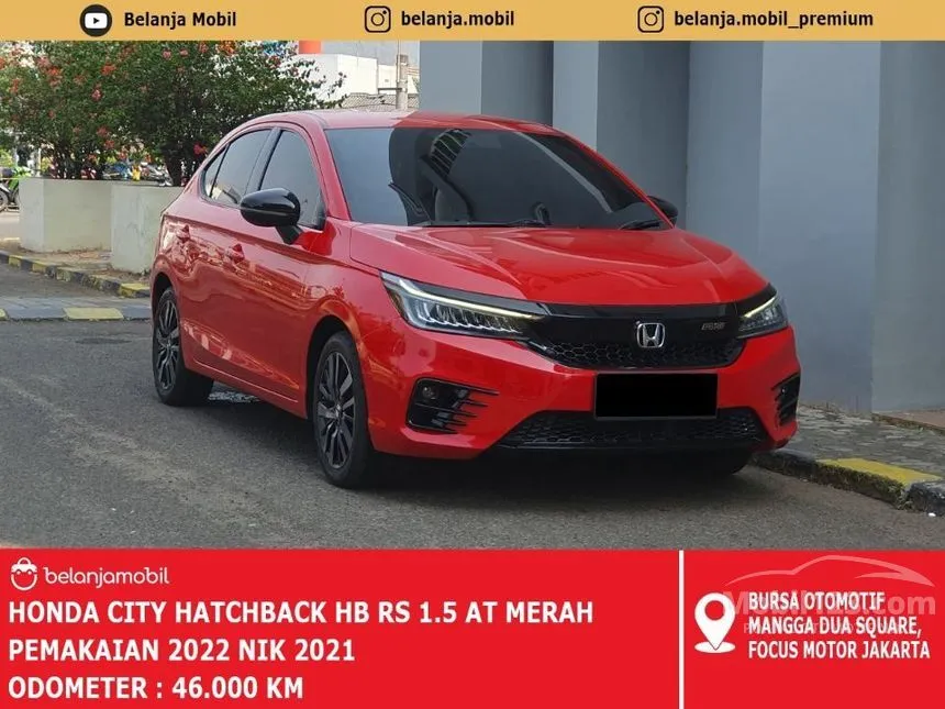 Jual Mobil Honda City 2021 RS 1.5 di DKI Jakarta Automatic Hatchback Merah Rp 214.000.000