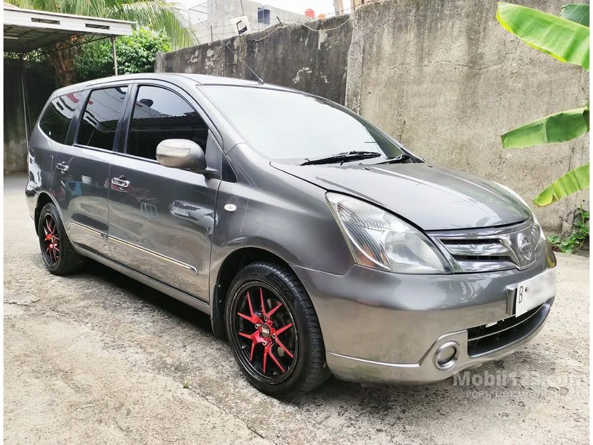 Jual Mobil Nissan Grand Livina 2012 Ultimate 1.5 di DKI Jakarta Automatic MPV Abu