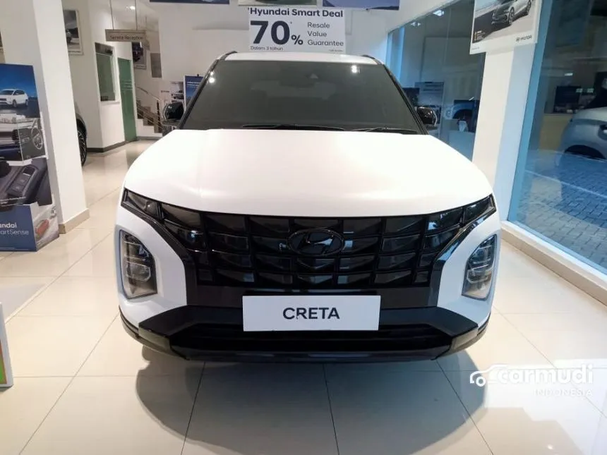 Jual Mobil Hyundai Creta 2024 Prime 1.5 di DKI Jakarta Automatic Wagon Putih Rp 385.800.000