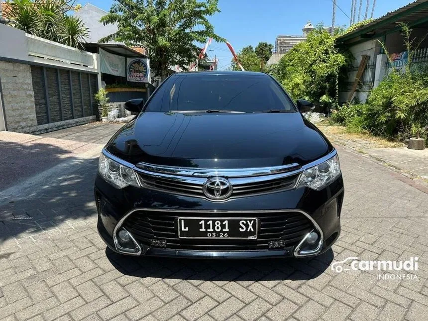 Jual Mobil Toyota Camry 2016 V 2.5 di Jawa Timur Automatic Sedan Hitam Rp 245.000.000