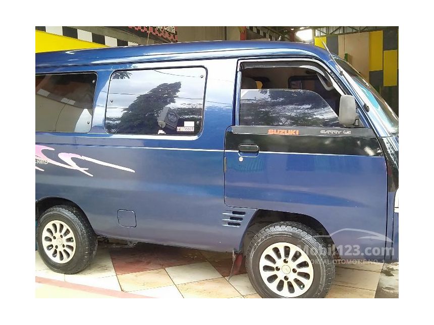 Jual Mobil Suzuki Carry 2000 DRV 1.5 di Jawa Barat Manual Van Biru Rp