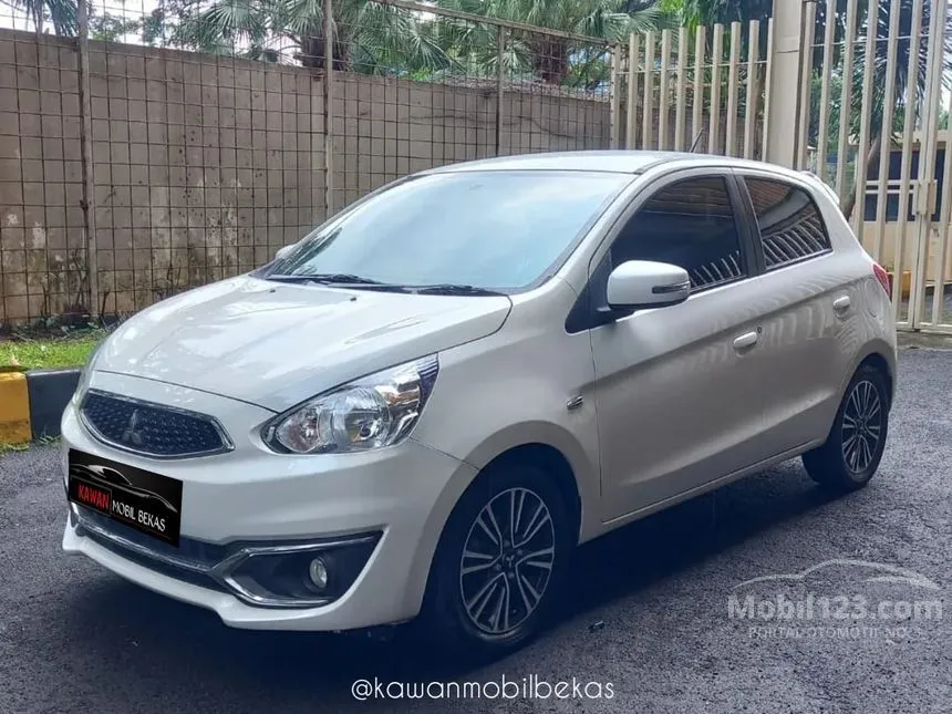 Jual Mobil Mitsubishi Mirage 2018 EXCEED 1.2 di DKI Jakarta Automatic Hatchback Putih Rp 117.000.000