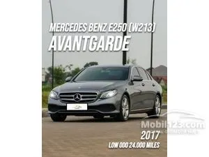 2016 Mercedes-Benz E250 2.0 Avantgarde CBU Sedan