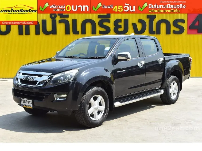 2013 Isuzu D-MAX Hi-Lander Z Prestige Cab-4 Pickup