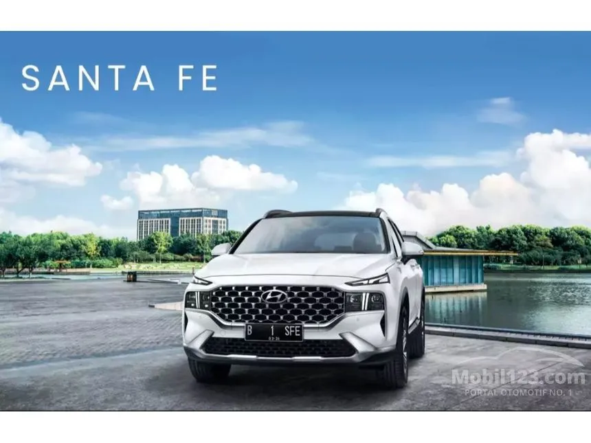 Jual Mobil Hyundai Santa Fe 2023 Prime 2.2 di Bali Automatic SUV Hitam Rp 550.000.000