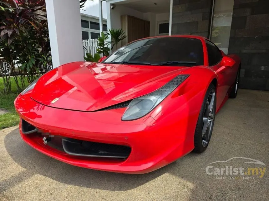 2012 Ferrari 458 Italia Coupe