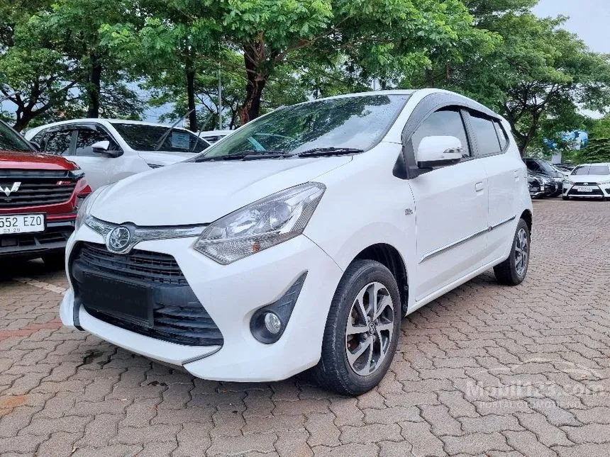 Jual Mobil Toyota Agya 2019 G 1.2 di Banten Automatic Hatchback Putih Rp 108.500.000