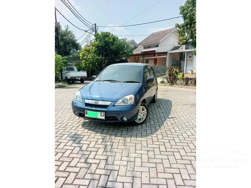 Jual Mobil Suzuki Aerio 2002 1.5 di Jawa Barat Manual Hatchback Biru Rp 78.750.000