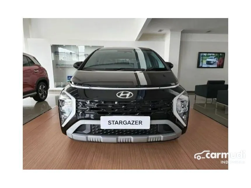 Jual Mobil Hyundai Stargazer 2024 Prime 1.5 di Jawa Barat Automatic Wagon Hitam Rp 293.000.000