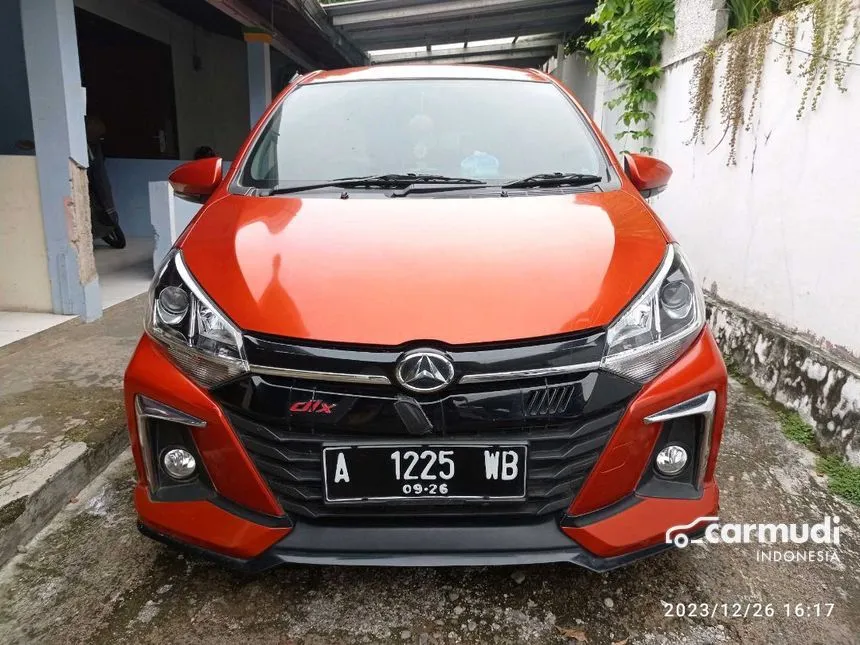 Jual Mobil Daihatsu Ayla 2021 R Deluxe 1.2 di DKI Jakarta Manual Hatchback Orange Rp 123.000.000